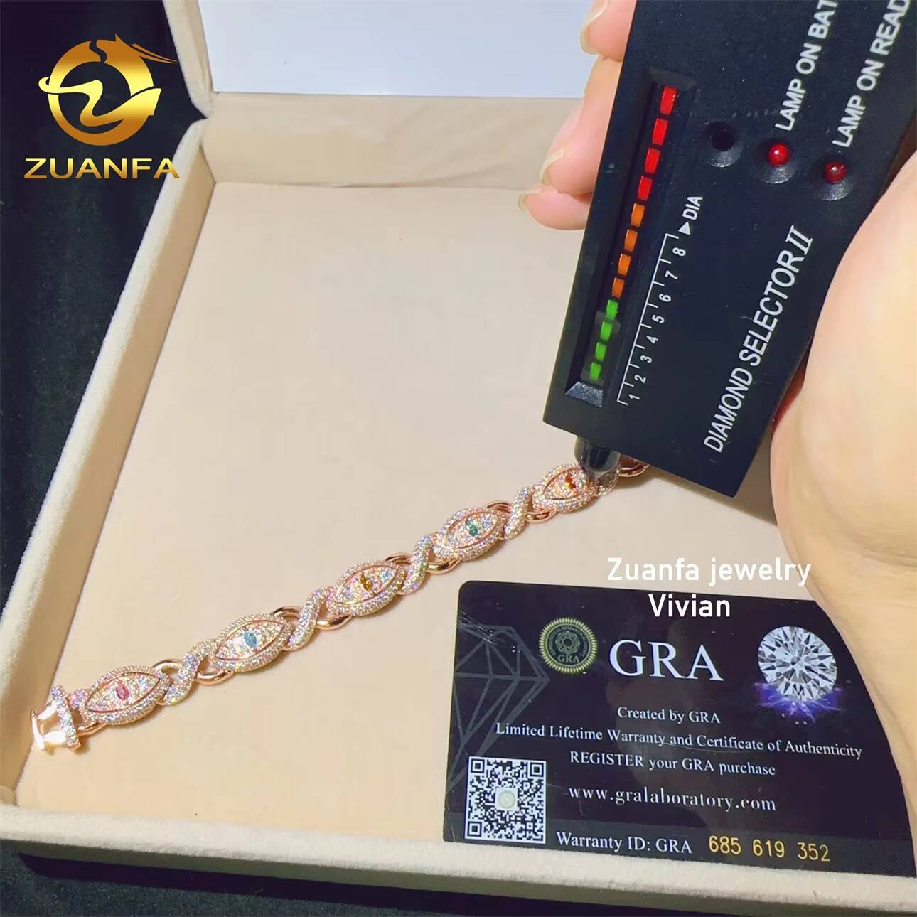 Moissanite Cuban 10mm 925 Sterling Silver Iced Out VVS Moissanite Hio Hop Jewelry Cuban Link Bracelet