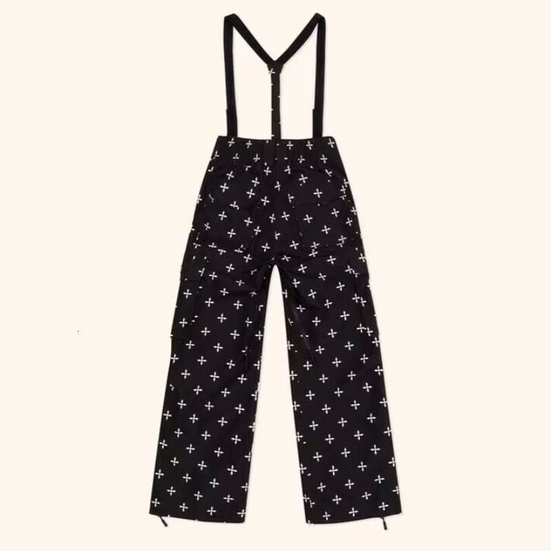 Ski Set Black Garden/Cross Flower Suit Snow Outdoor Sports Jacket Pants Winter