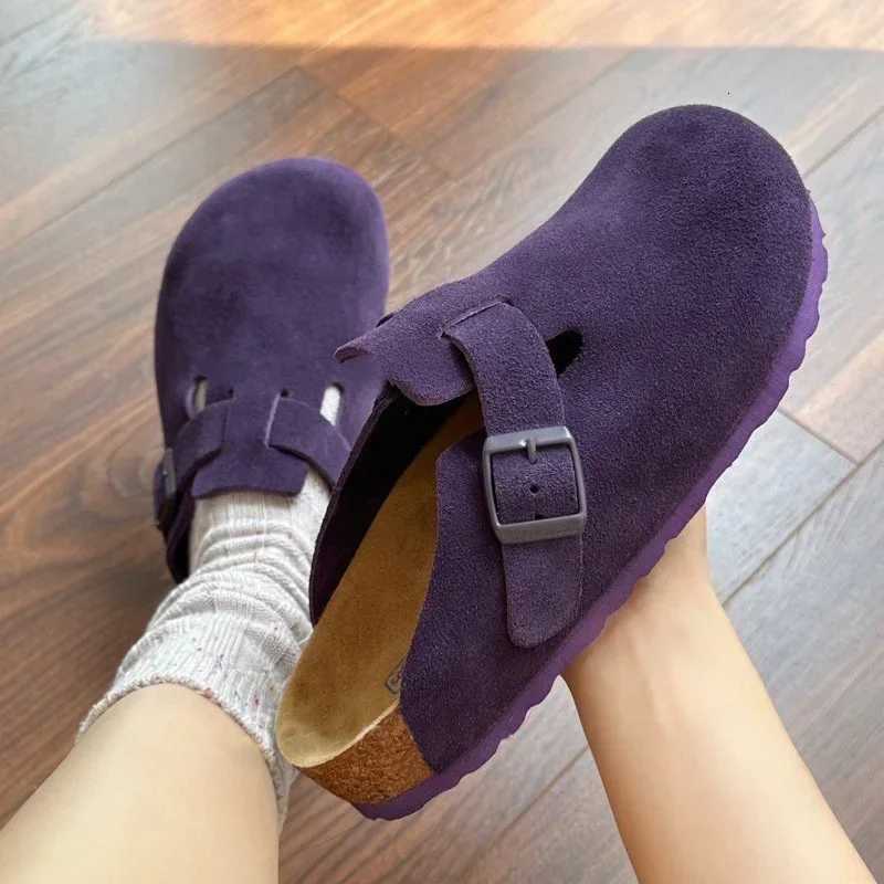 Retro Suede Women SlippersThick Bottom Elevator ShoesAutumnWinter Outdoor Lazy SlipOnIndoor Comfortable Casual Warm Shoes W250905