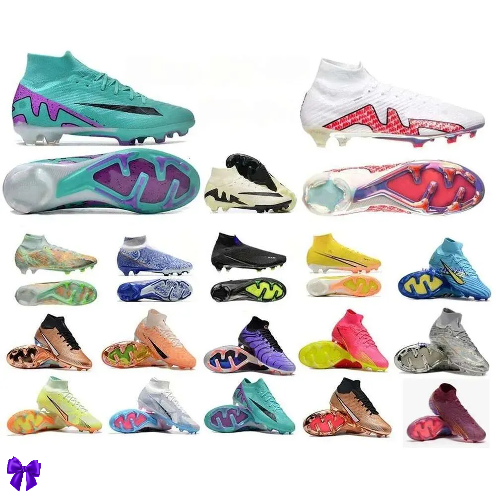 Mens Soccer Shoes Kids Cleats Football Boots Cleat turf 7 Elite 9 r9 V 4 8 15 16 XXV IX FG American Foot Ball Boot Youth Boys Girls Size 3Y-13 UK 2-12 EUR 35-47