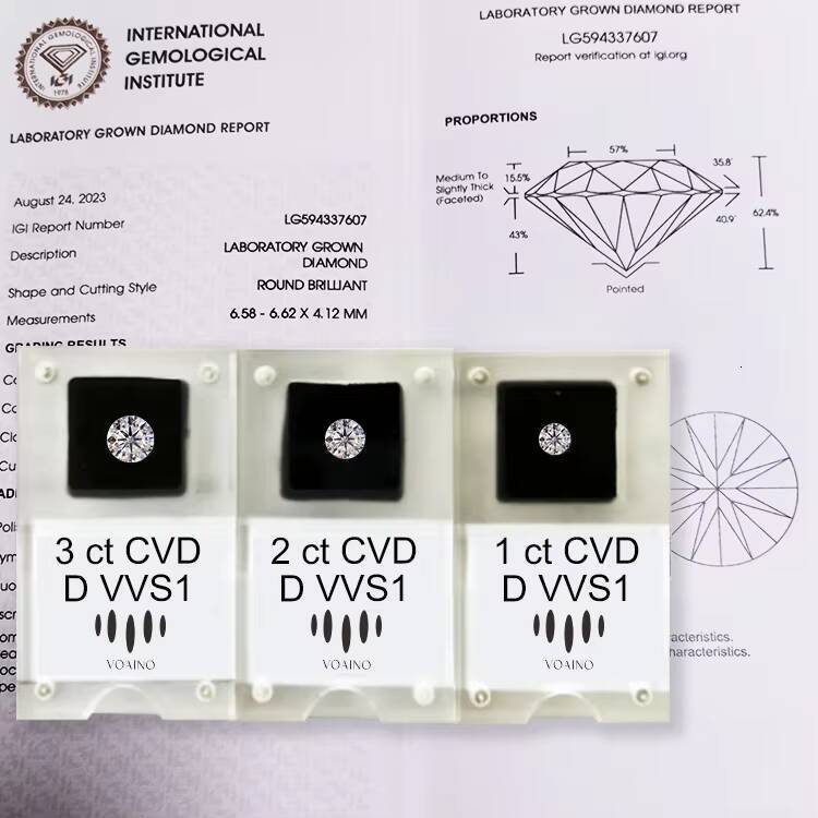 Factory Price Lab Grown Princess Cvd Loose Gia Diamond Hpht Lab Princess Cultivate Diamond