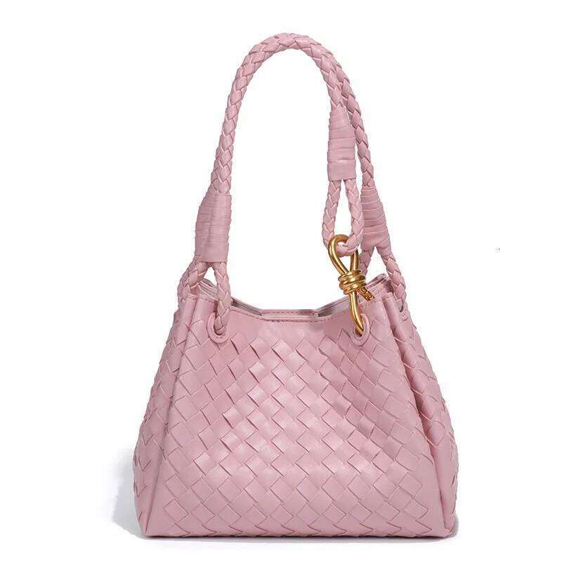 Simple Hand-Woven Parachute Commuter Versatile Portable Shoulder Messenger Vegetable Basket Bag