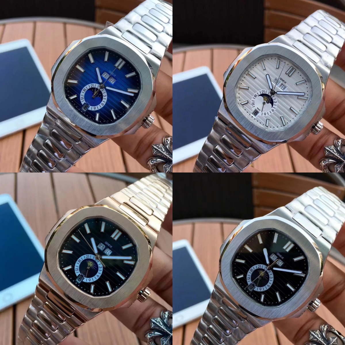 Luxury men's automatic watch with durable sapphire crystal mirror trendwatchchic