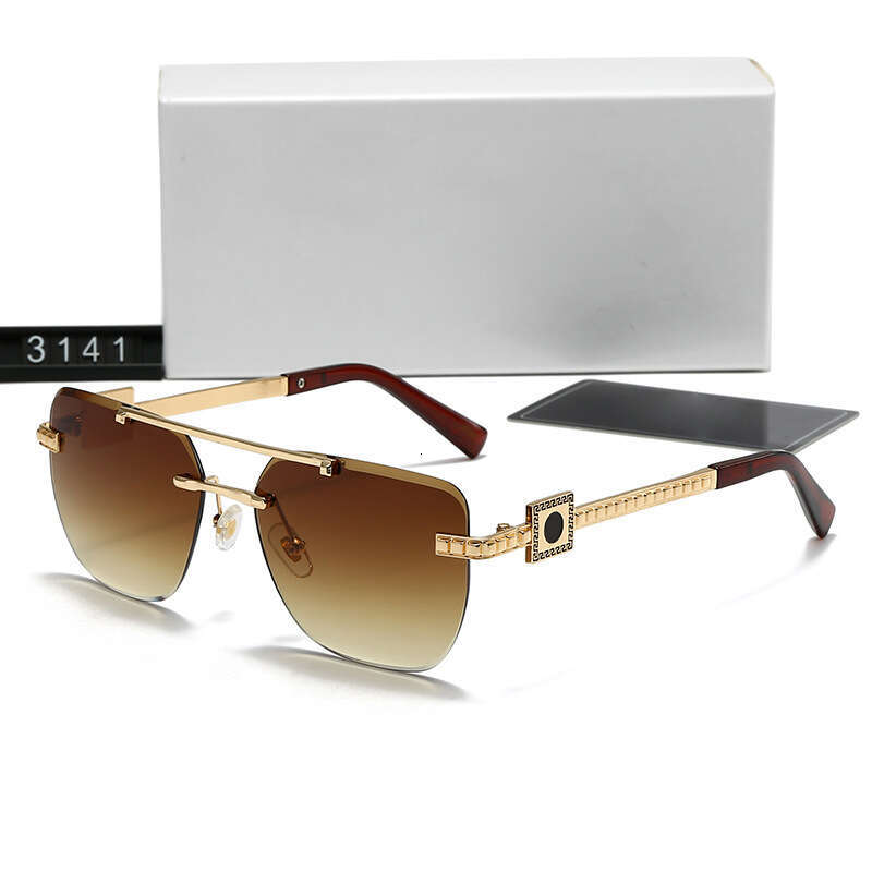 New Frameless Fashion Trendy Casual Driving Travel Tourist Sunglasses 3141 24c