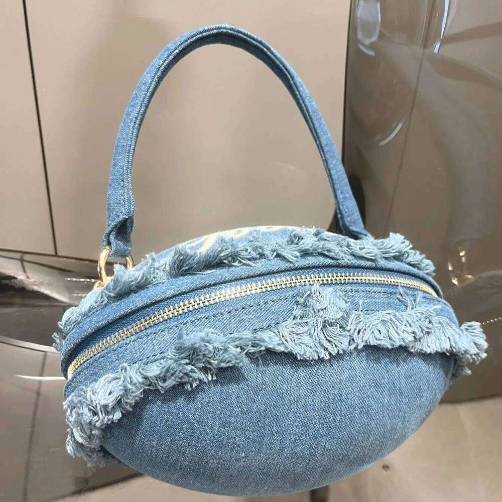 Designer Bags Purses And Handbag Designer Women's Bag Denim Ball Shape Evening Clutch Bag Purse Luxury Bag