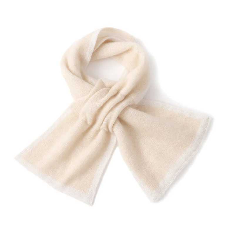 Winter New Women 100 Pure Cashmere Knitted Scarf 8318 Fashion Patchwork Color Scarf Warm Scarf Ladies High Quality ScarvesXJ250905