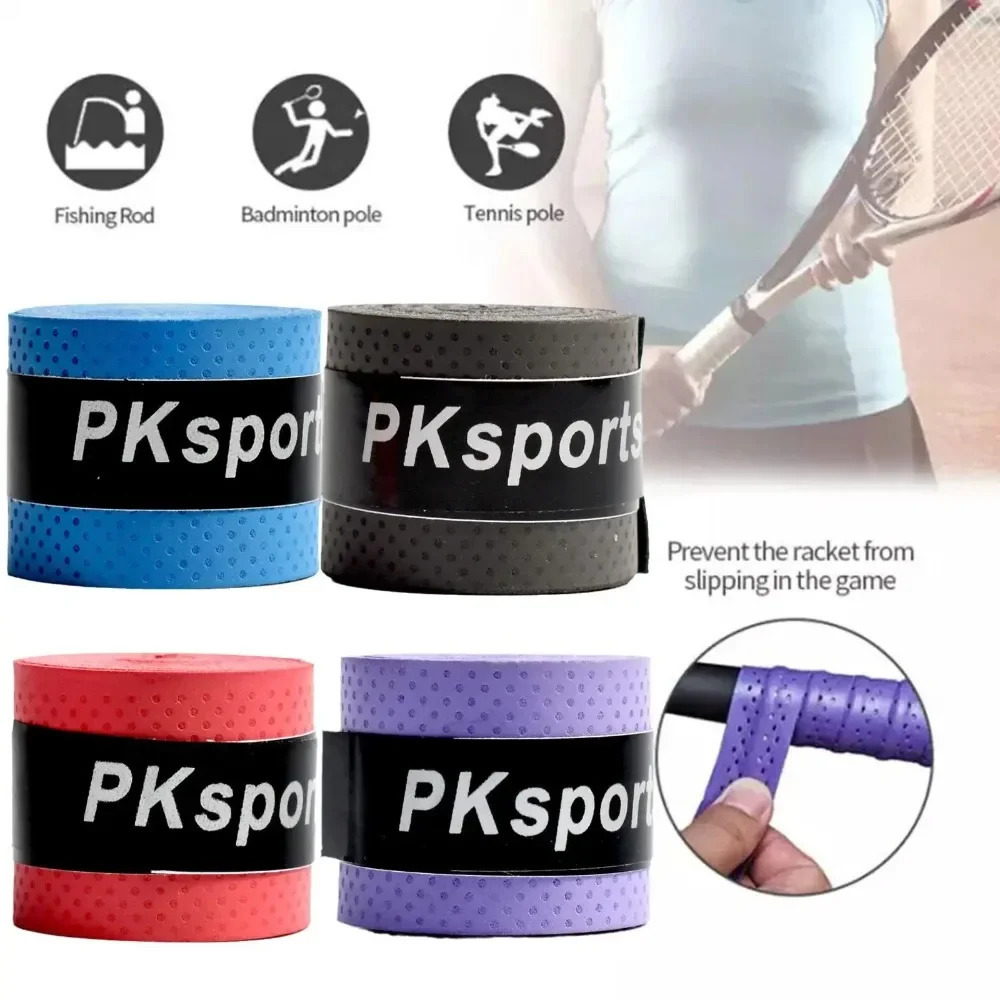 Tennis Racket Grip Tape PU Absorbent Tennis Racket Badminton Grip Tape Anti Slip Tennis Accessories sweatband 250905