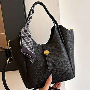 High-end Stylish Small 2024 New Women's Handbag Trendy Single Shoulder Crossbody Bucket Bag
