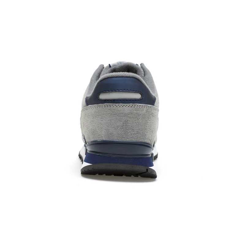 Men Classical Running Shoes Lightweight Suede Leather Sneakers Men Comfortable Outdoor Sport Shoes Breathable Flat Jogging Shoes Z250905