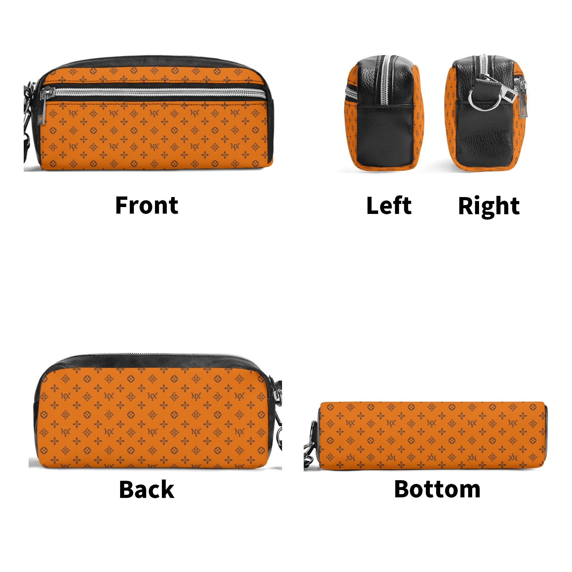 NXY Fashion women PU Handheld Cosmetic Bag Party Clutch Bag single zipper wallets classical coin purse card holder purses designer handbag shoulder pu