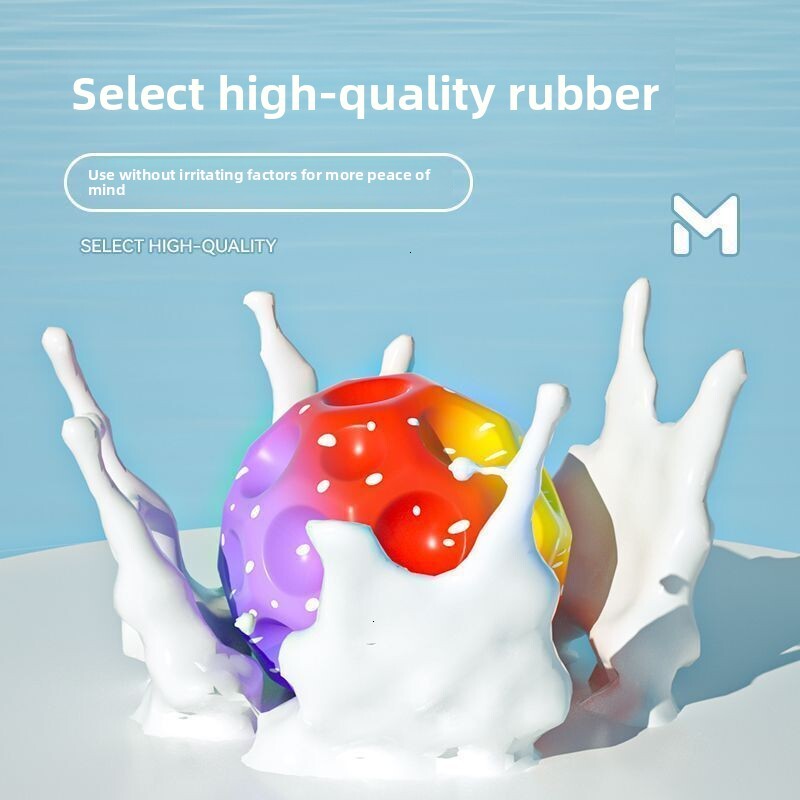 SDKH Moon Elastic Wrist Stress Relief Rebound Rope Children's High Elasticity Swing Ball