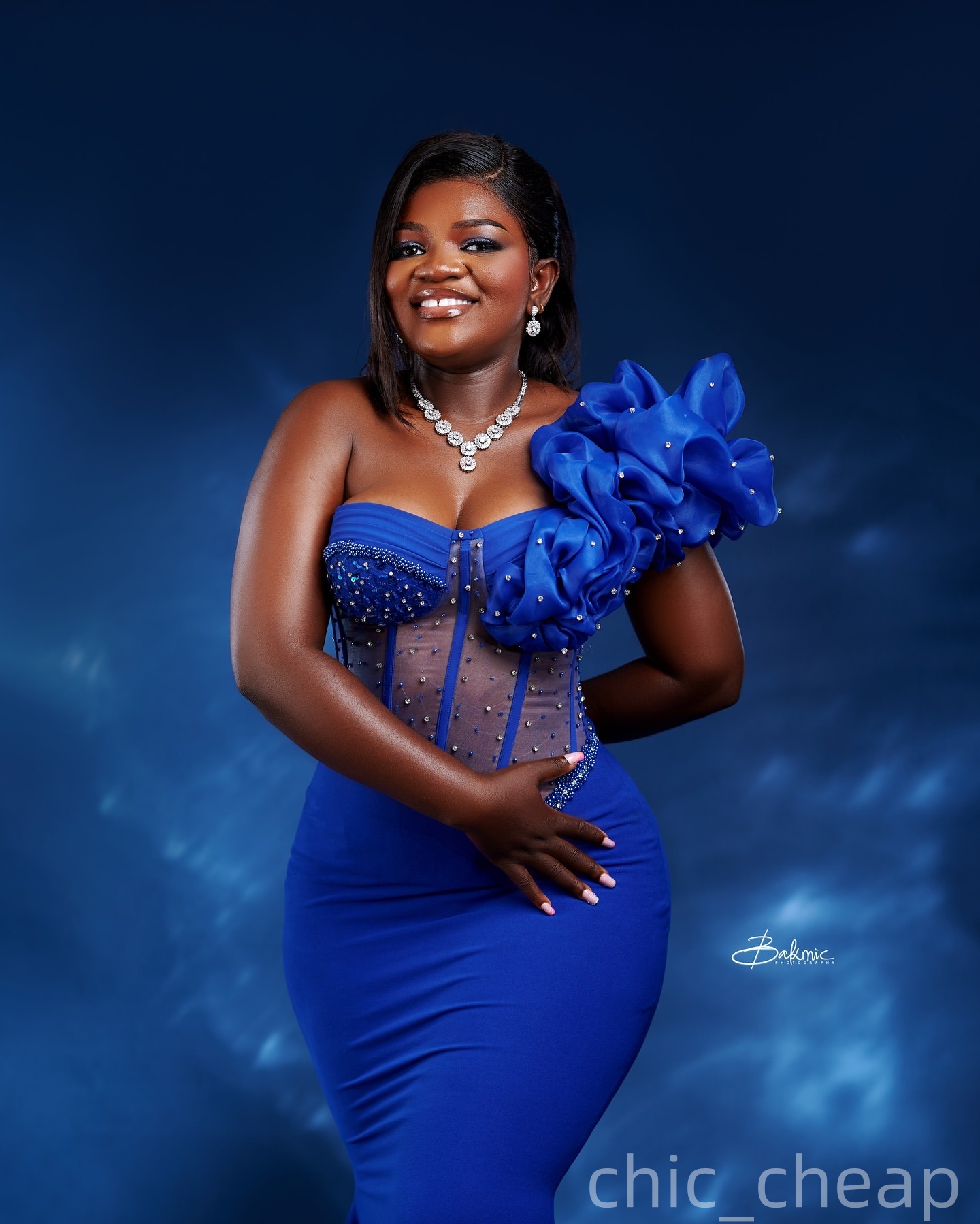 Aso Ebi Mermaid Royal Blue Prom Dresses 2025 Beaded Crystals Satin Evening Formal Party Second Birthday Engagement Gowns Plus Size Dress For Special O