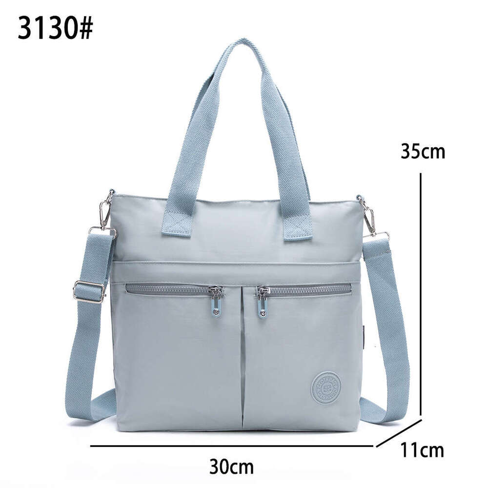 New Casual Handbag Large Capacity Water-Resistant Nylon Crossbody Bag