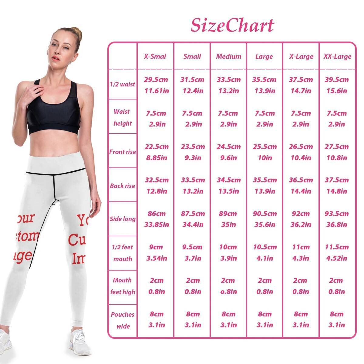 Custom Pattern Women Yoga Pants Sports Sportswear Stretchy Fiess Gym Exercise Leggings High Waist Seamless Push Up