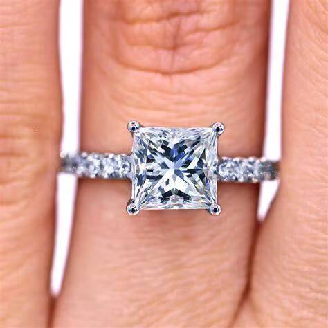 Factory Price Lab Grown Princess Cvd Loose Gia Diamond Hpht Lab Princess Cultivate Diamond