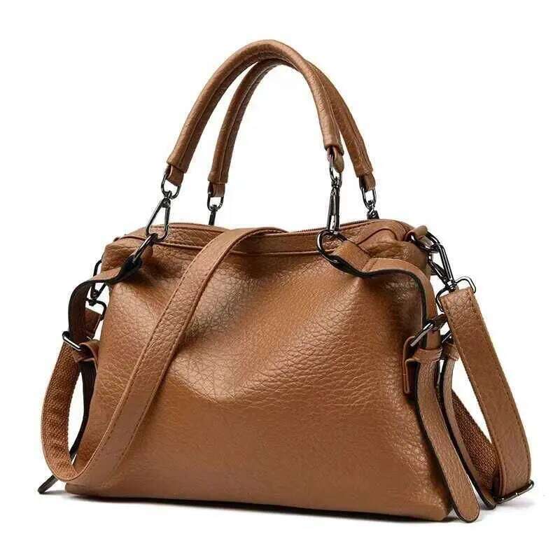 Casual Tote High Quality Leather Ladies Hand For Women Shoulder Bag Big Crossbody Bags Sac A Main J40c241104