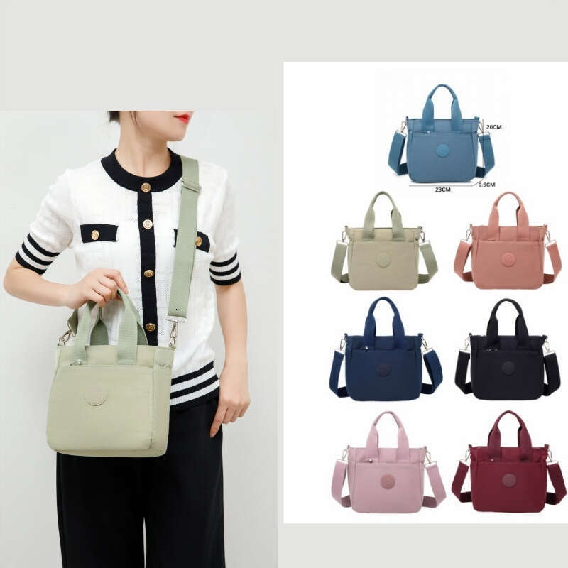 Casual Handbag Commuter Water-Resistant Nylon Crossbody Bag