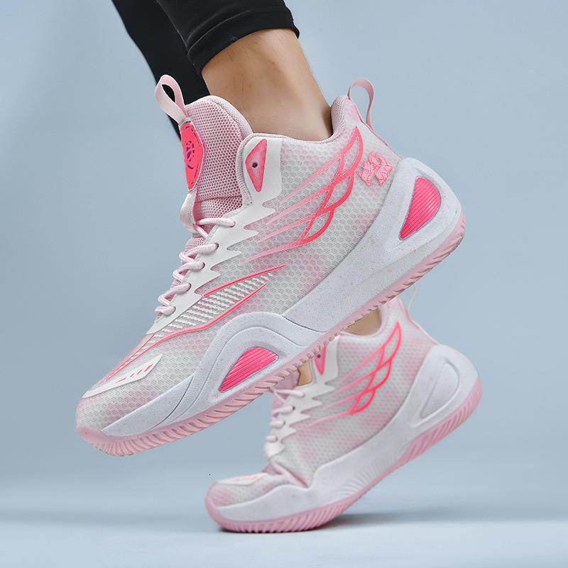 Fashion Basketball Shoes Teenagers Big Size 2025 New Anti-slip wear-resistant and shock-absorbing Sneakers for Men and Women
