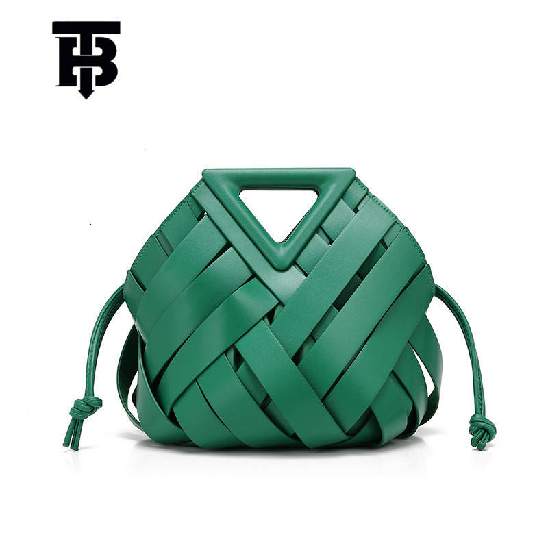 TB BHULAMTE Designer Bag Cross-border Metal Clip Bag For Women 2025 New Woven Bag European And Luxury Bag American Fashion Large Capacity Handbag