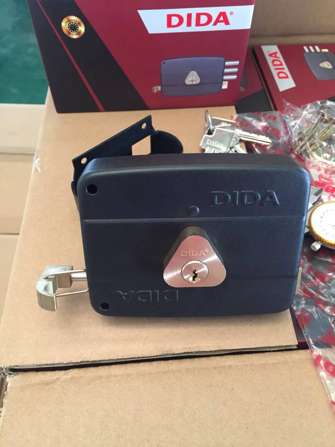 Hot-selling French Rim Lock 3-Bar-High-quality lock body