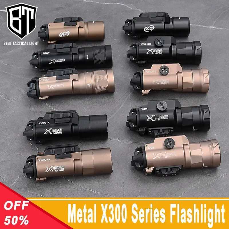 WADSN Metal Tactical X300U X300 Ultra XH35 X300UHB Pistol Light Hunting Scout Strobe Flashlight Accessories Fit 20mm RailXJ250905