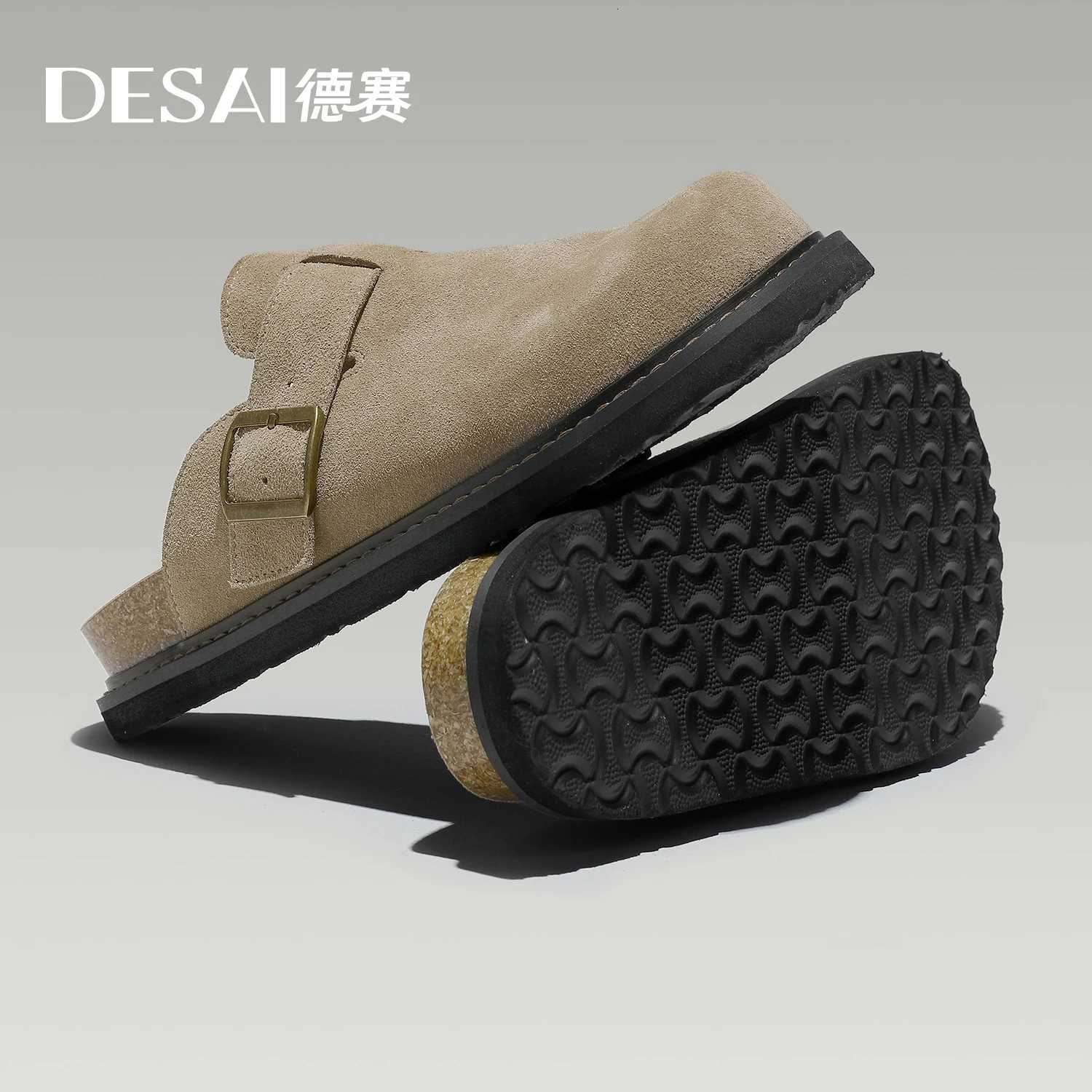 DESAI Summer retro Birkies breathable versatile flat casual shoes for men W250905