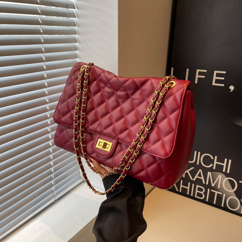 Bags designer women tote bag printing classic Luxury Bag crossbody bag Chain Red large capacity