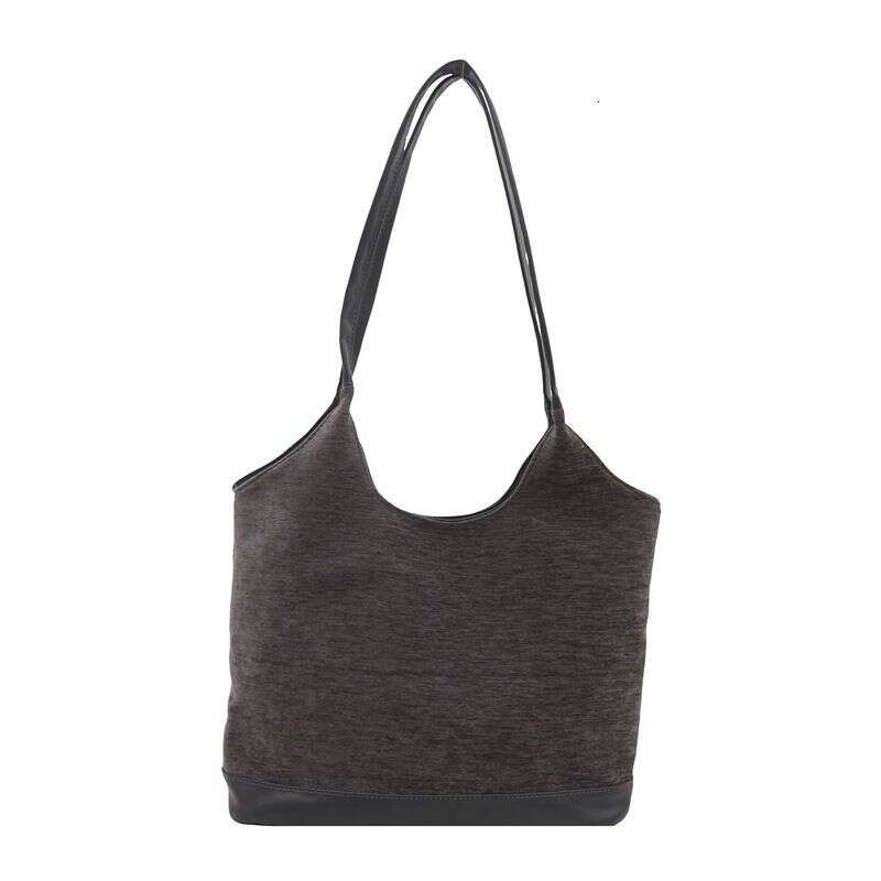 2024 Niche High-End Veet For Women New Large Capacity Shoulder Underarm Casual Versatile Commuter Tote Bag