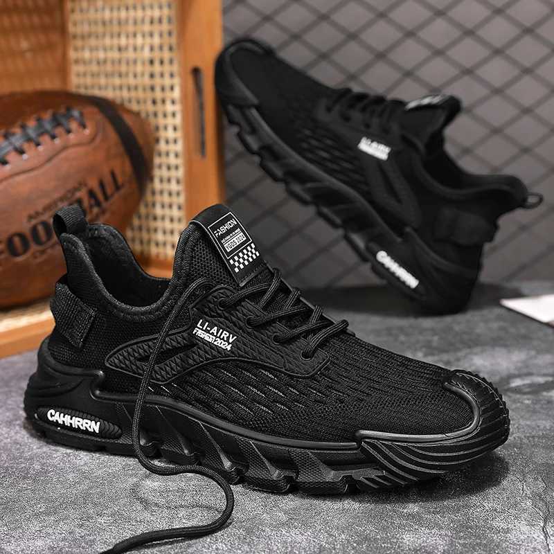 Mens new mesh breathable casual stylish and versatile softsoled lowtop casual shoes Z250905