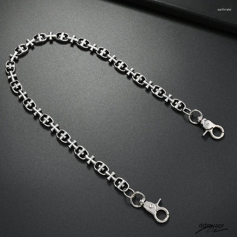 Keychains Punk Style Metal Dice Chain Belt For Men ddmyday Hip Hop Gothic Pants Retro Waist ddmyday ddmyday ddmyday