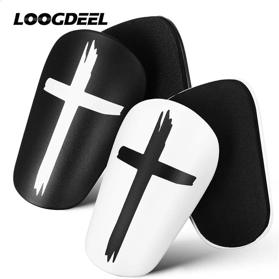 Loogdeel 1 Pair Soccer Shin Guards Protective Gear Pads for Training Matches Essential Kids Youth 250905BJ
