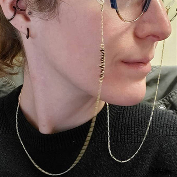 Ddmyday New Stainless Steel ddmyday English Name Glasses Chain Ddmyday Ddmyday Ddmyday Ddmyday