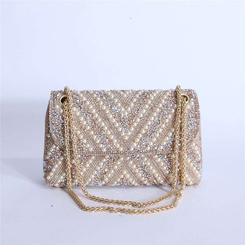 Women's Bags New Pearl Shoulder Banquet Dinner Bag Celebrity Temperament Handbag Spot Wholesale