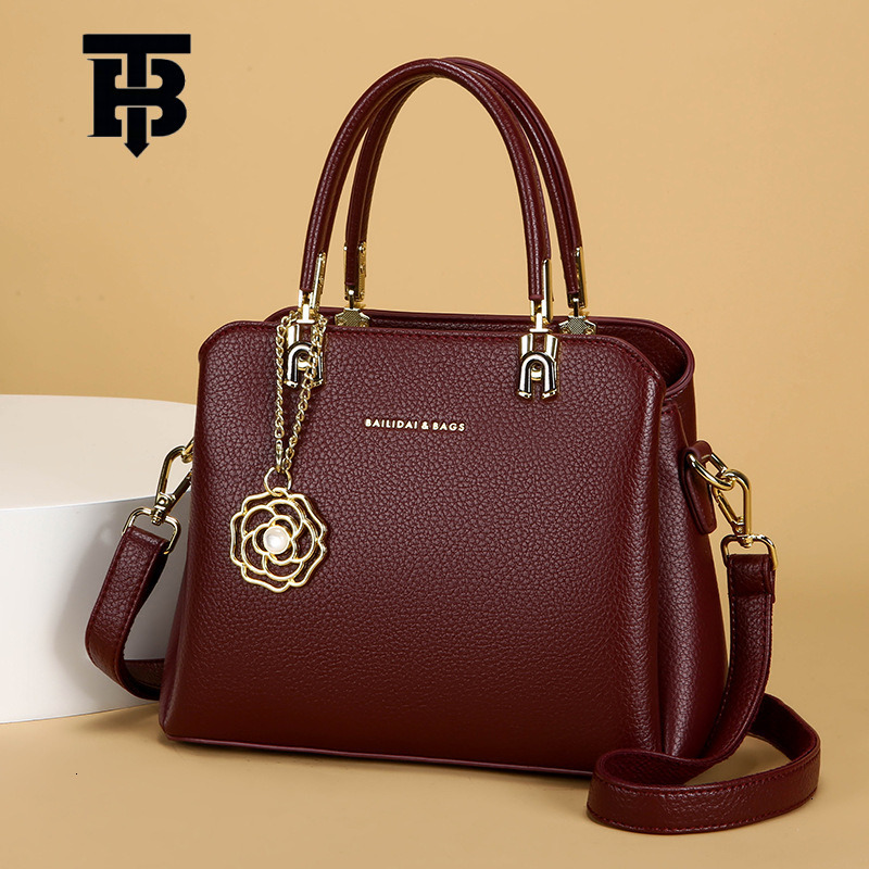 TB Luxury Bag BHULAMTE Designer Bag 2025 New Large Capacity Tote Bag For Women, Wedding Bag For Mother-in-law, Handheld Commuter Shoulder Bag
