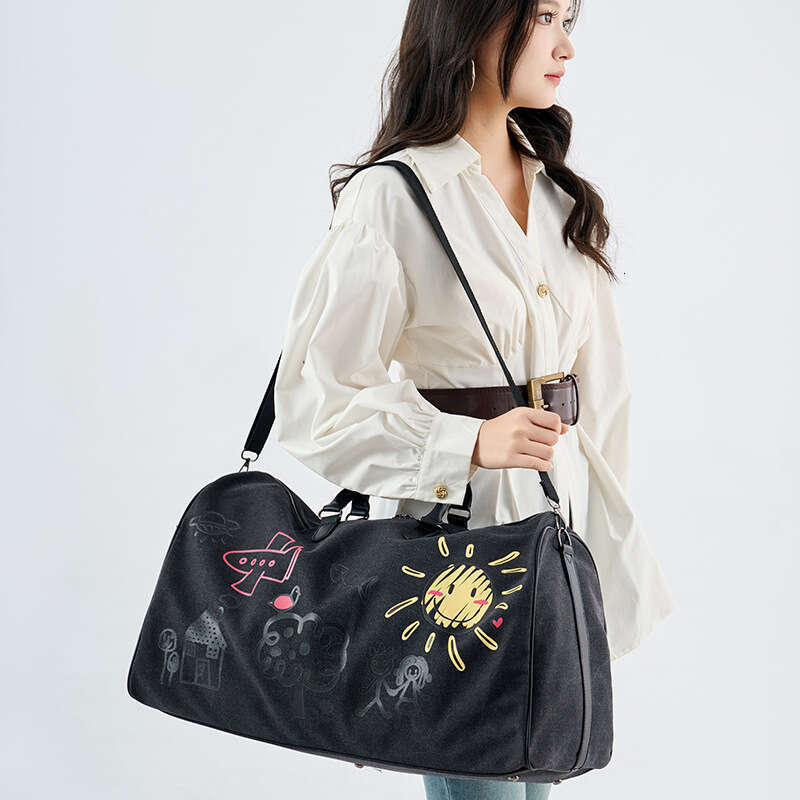 2025 New Travel Short Distance Large Capacity Handbag Gym Backpack Crossbody Bag