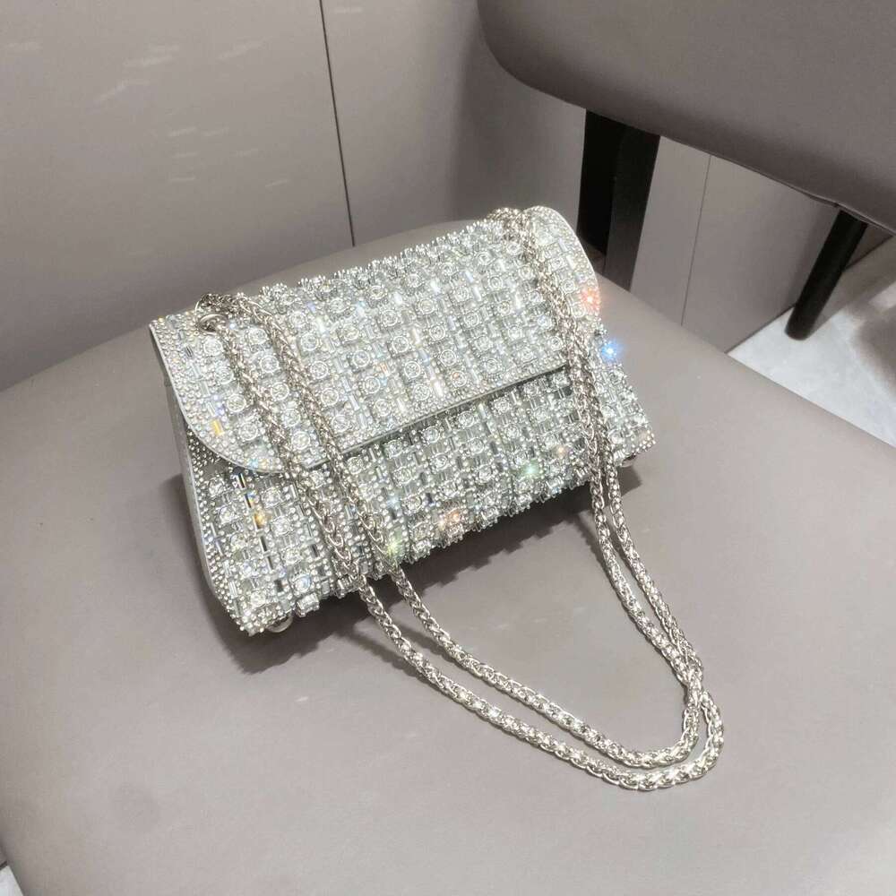 Designer Bags Rhinestones Evening Clutch Bag Purses And Handbag Designer Shoulder Shiny Crystal Clutch Purse Woman's Bag Luxury Bag