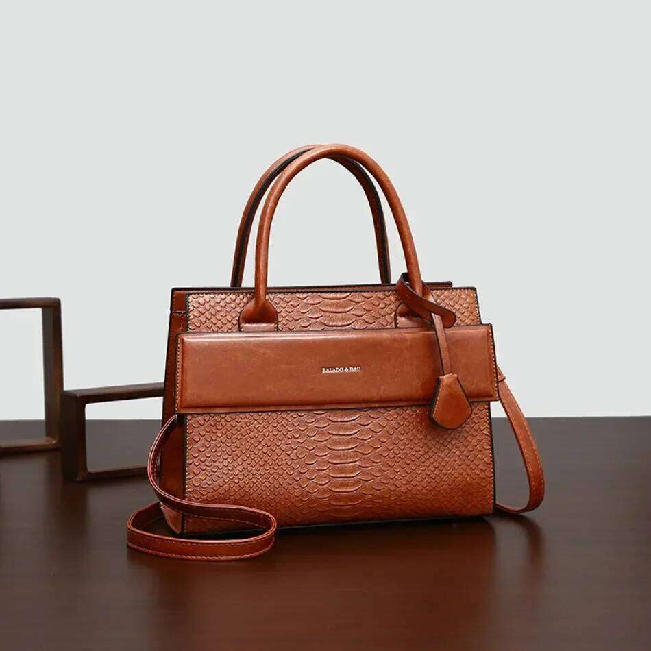 Vintage Purses And Handbags Women New Elegant Shoulder Top-Handle Female Large Tote Ladies Crossbody Bags Designer