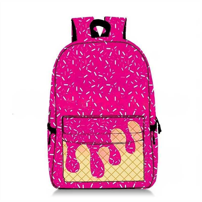 Baby Girl Pink Drips Sprinkles Backpack Daypack Toddler Children Outdoor Portable Kids Back To School Zipper Backpacks X250715