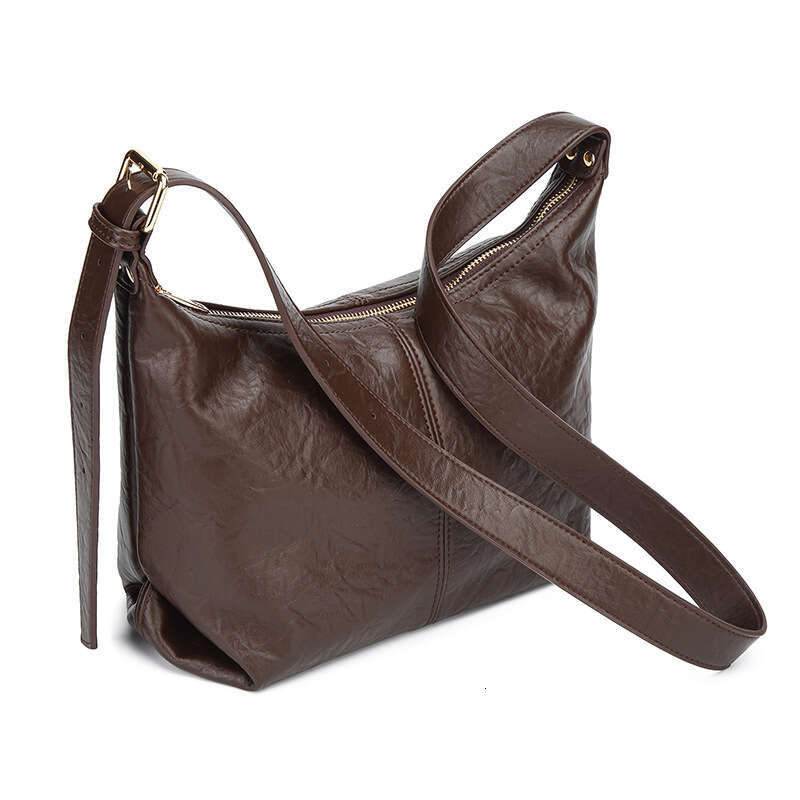 Crossbody for Women 2025 Korean Style Versatile Commuting Niche Design Single Shoulder Handbag Light Luxury Underarm Bag