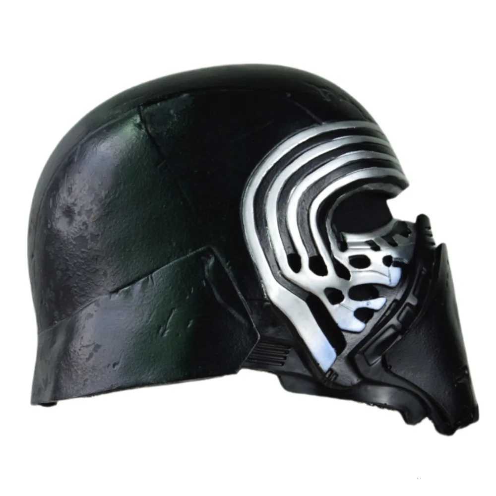 SW Cosplay Kylo Ren Helmet Mask for Man Resin Material Full Head Halloween Mask Masquerade Carnival Party Props for AdultXJ250905
