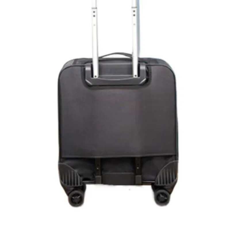 Carry On Rolling Suitcase Oxford Fabric Luggage with Password Lock Lightweight Flip Top Spinner Luggage for Men and Women Travel Z250905