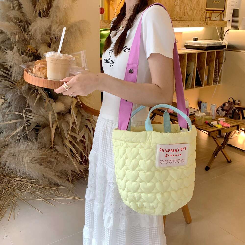 Zhao Lusi Same Style Large Capacity Milk Taro Purple Handbag Crossbody Mommy Bag