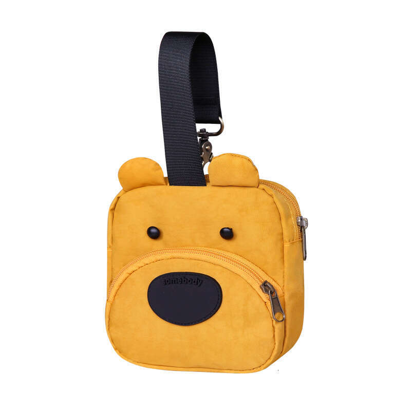 Three-Color Patch Small for Women 2025 New Dog Coin Purse Handbag Cartoon Cute Student Clutch Phone Bag