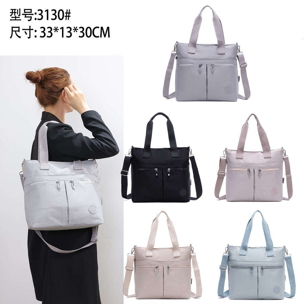 New Casual Handbag Large Capacity Water-Resistant Nylon Crossbody Bag