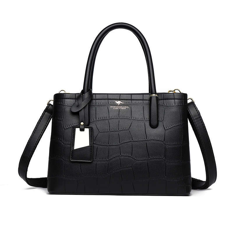 Hot Selling Kangaroo Handbag Crossbody Women's Crocodile Pattern New Shoulder Bag