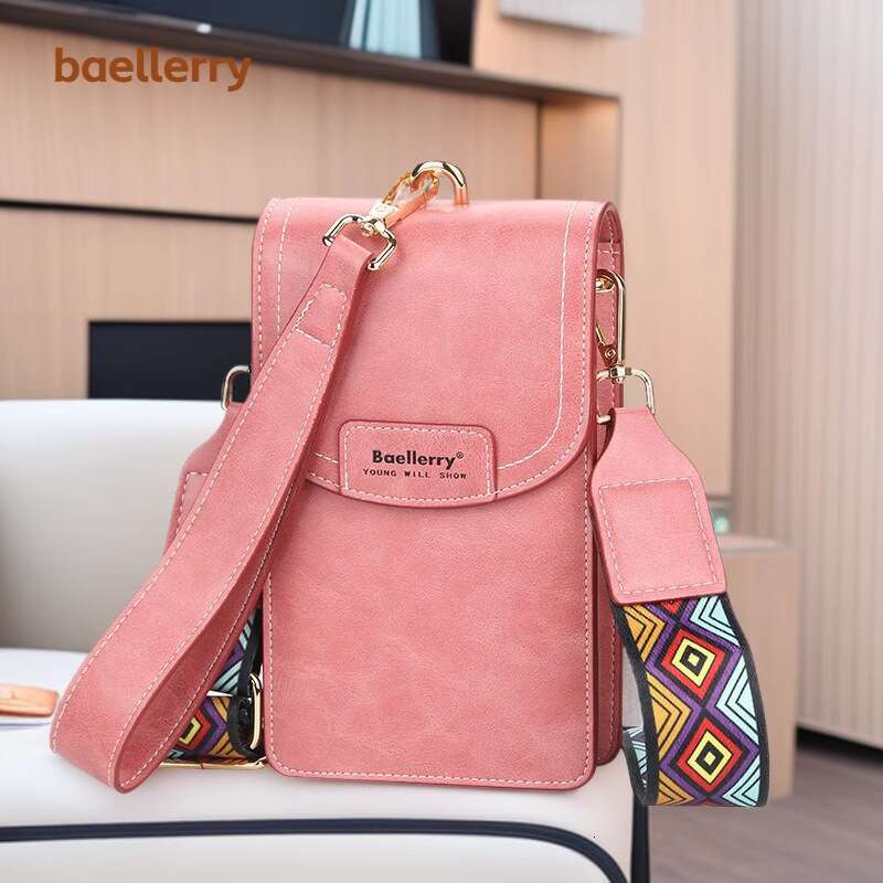 Baellerry New Korean Style Casual Versatile Large Capacity High-end Feel Crossbody Phone Bag for Women