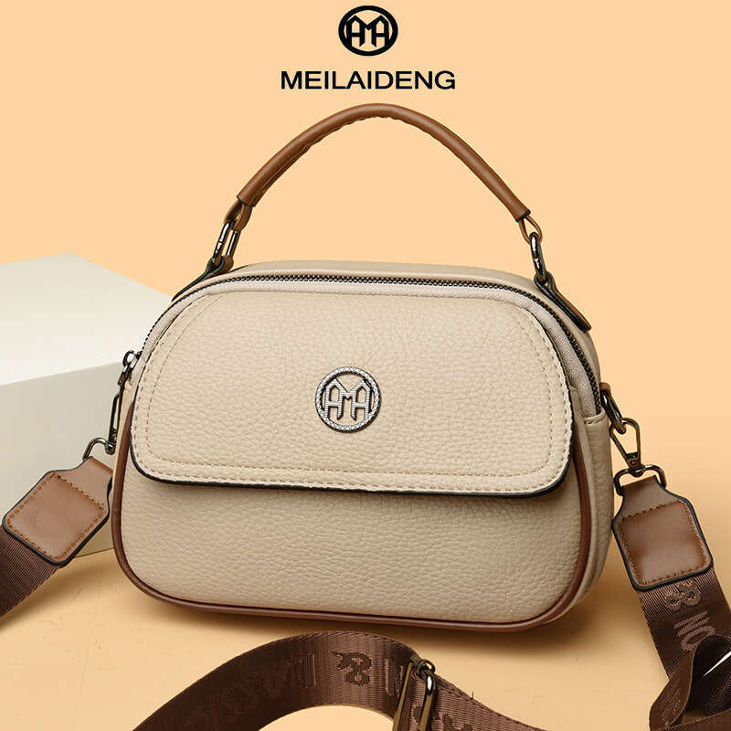 Shoulder Crossbody Elegant Mom Versatile 2025 Summer New Fashion Handbag Middle-aged Women's Bag