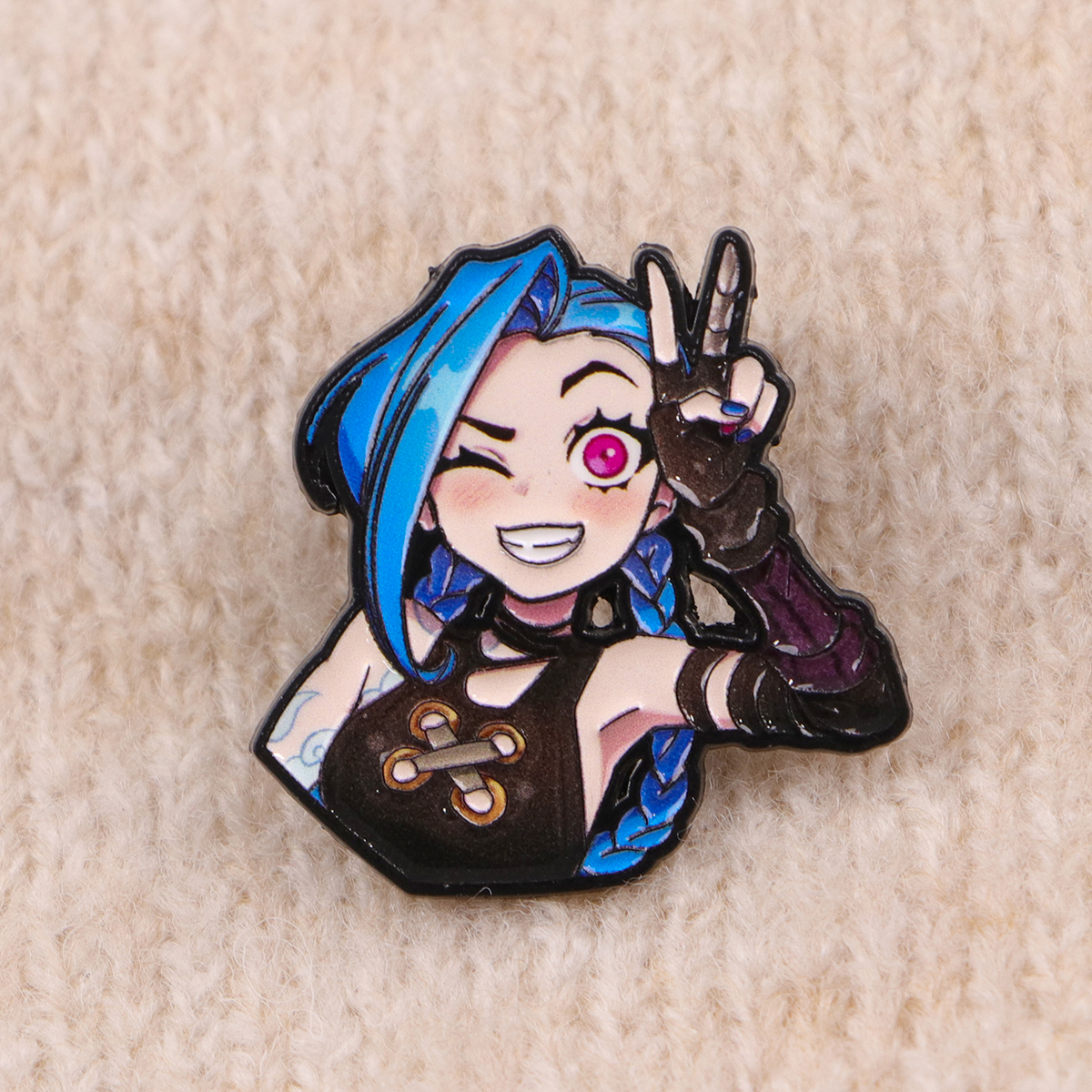 Anime pin Anime brooch cartoon enamel pin Halloween dark pins badges horror scary gothic japanese game tv movie film science fiction hero brooch A96