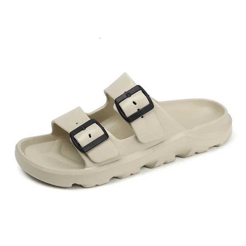 Summer Rubber Beach Slippers Slides Slip On Sandals Indoor Home Shoes Outdoor EVA Soft Comfortable Lightweight Big Size 47 48 W250905