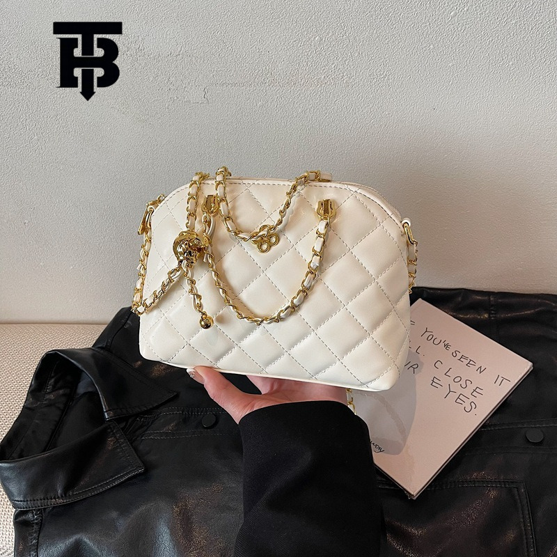 TB BHULAMTE Designer Bag High-quality Texture 2025 Spring Edition Diamond Luxury Bag Fashion Versatile Single Shoulder Crossbody Women's Bag Luxu